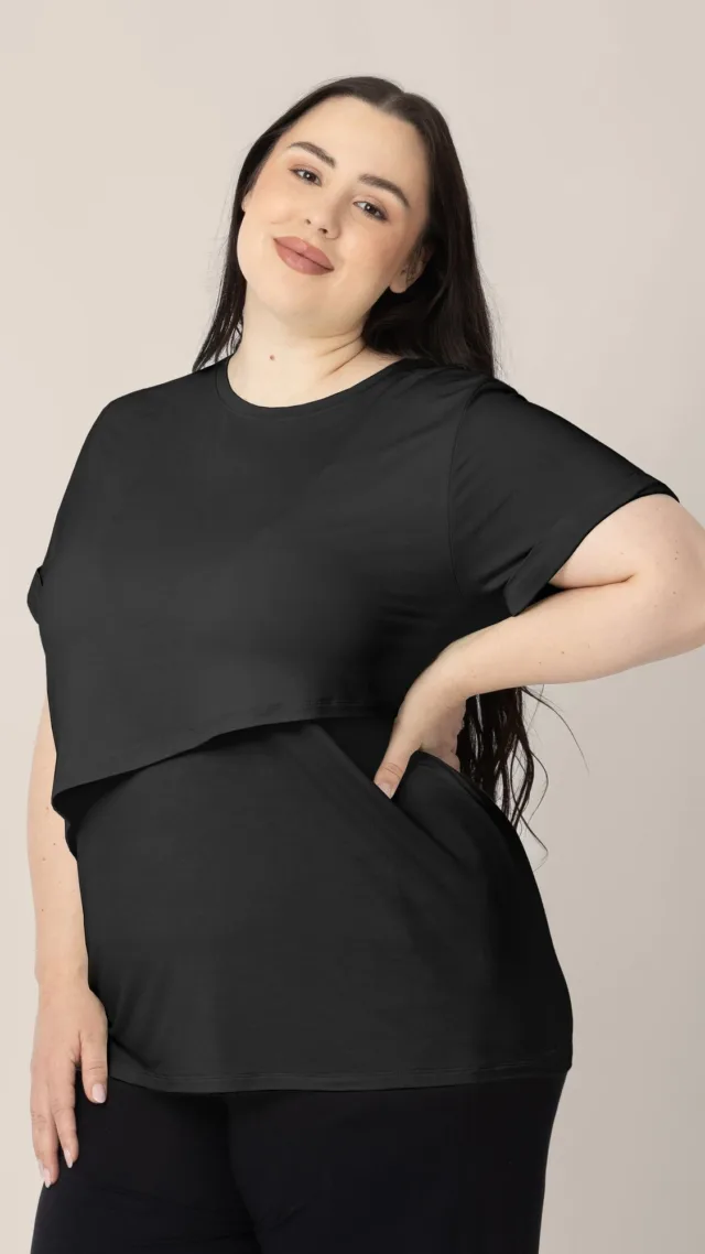 Everyday Asymmetrical Nursing T-Shirt