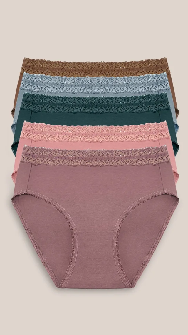 High-Waisted Postpartum Underwear Pack