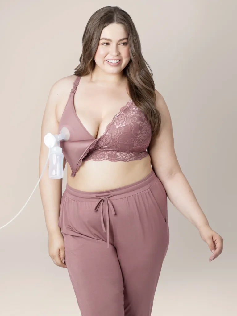 Lace Minimalist Hands-Free Pumping & Nursing Bra