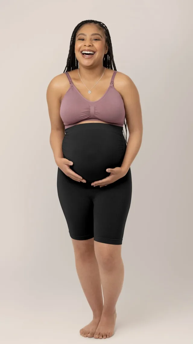 Seamless Bamboo Maternity No Rub Short