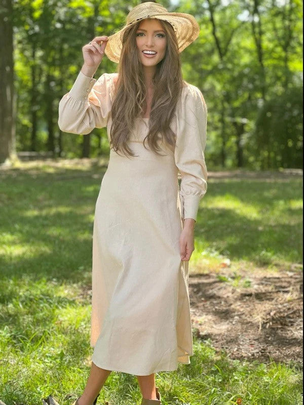 Juniper Dress In Sand