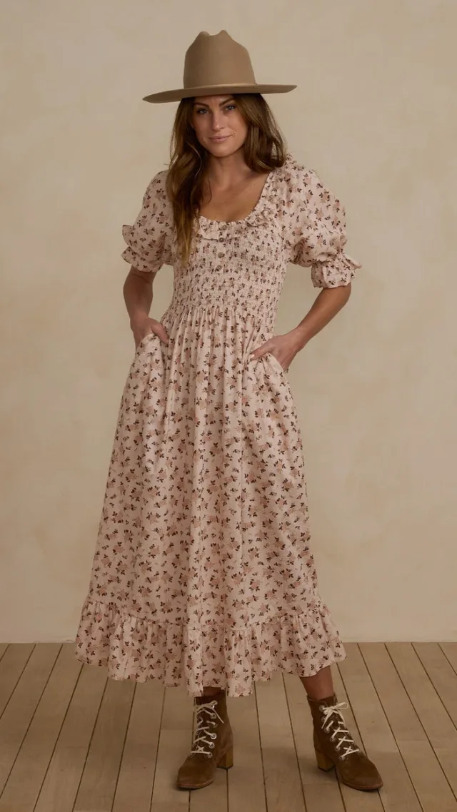 Lexi Dress - Harvest Rose