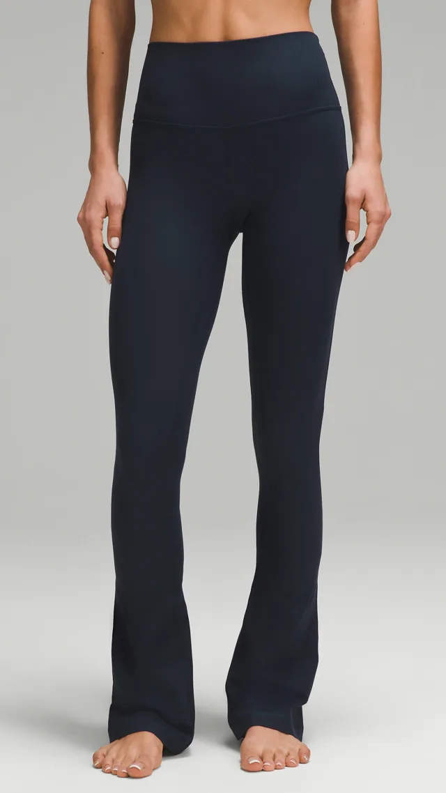 Lululemon Align™ High-Rise Ribbed Mini-Flare Pant  Regular