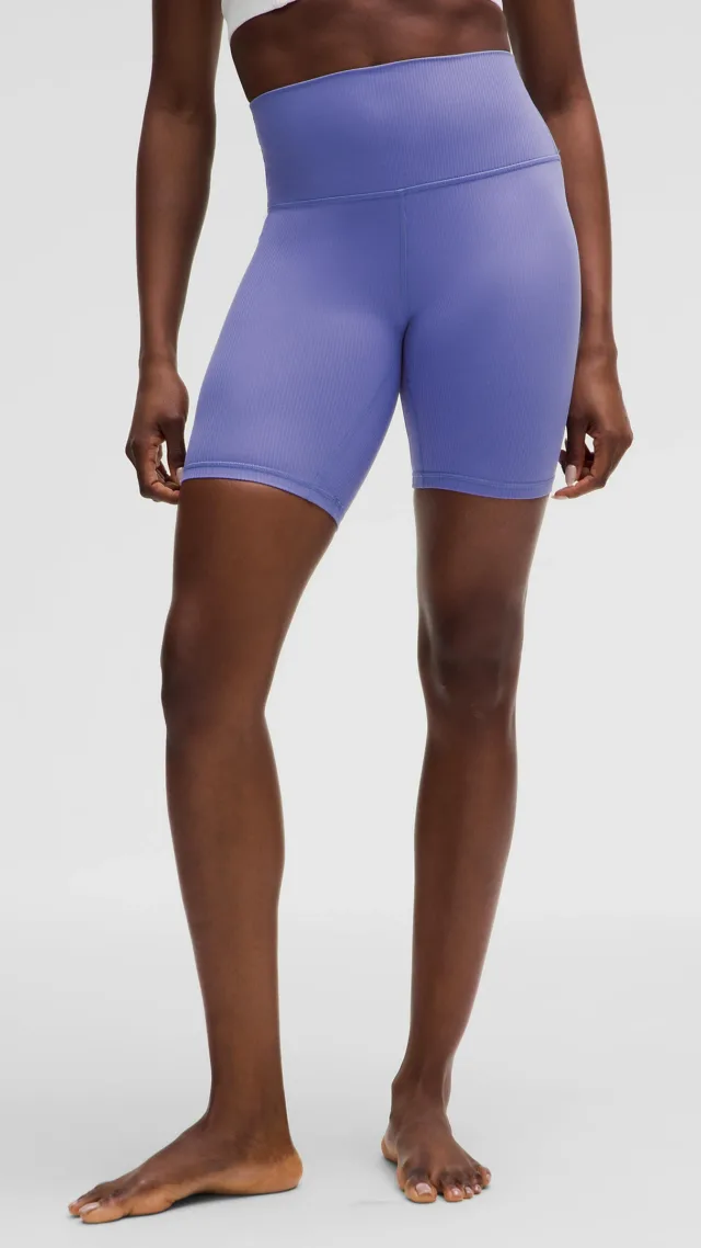 Lululemon Align™ Ribbed High-Rise Short 8"