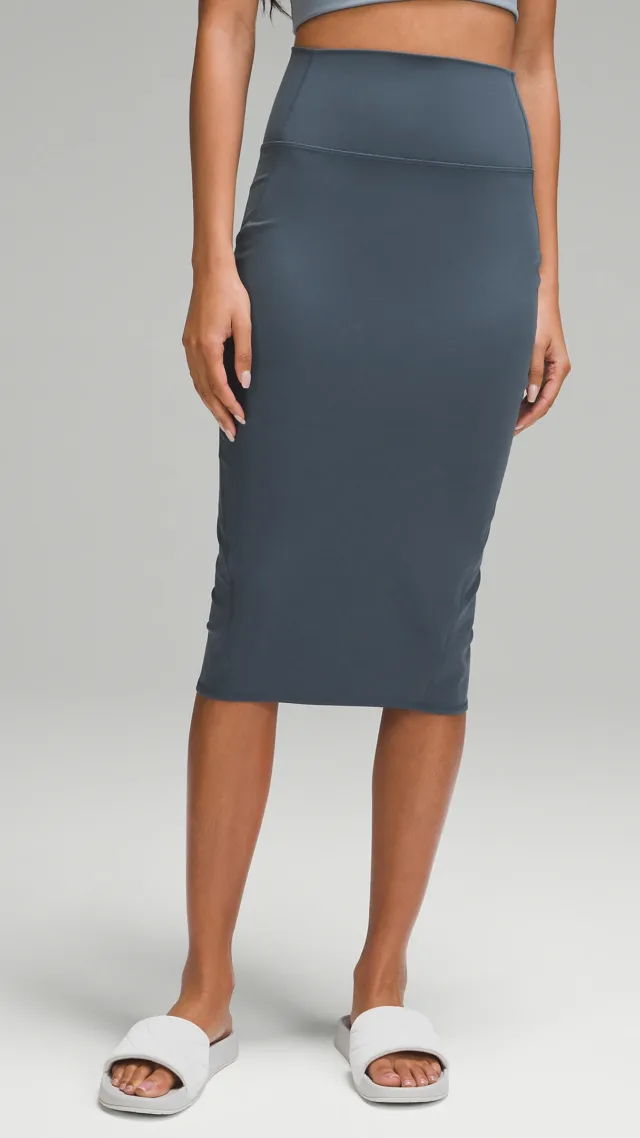 Nulu Slim-Fit High-Rise Skirt