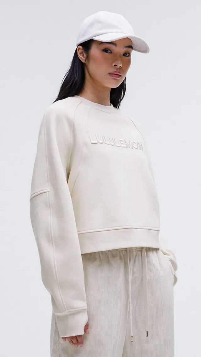 Scuba Oversized Pullover  Wordmark