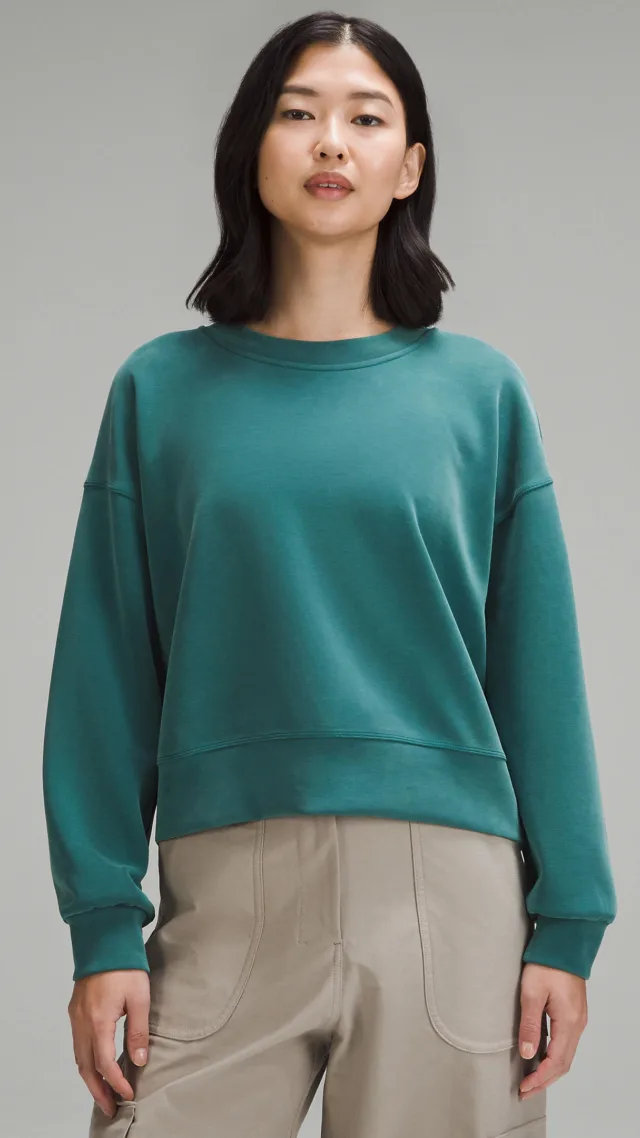 Softstreme Perfectly Oversized Cropped Crew