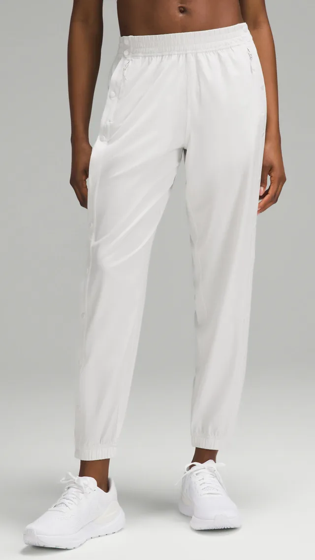 Tear-Away Mid-Rise Track Pant