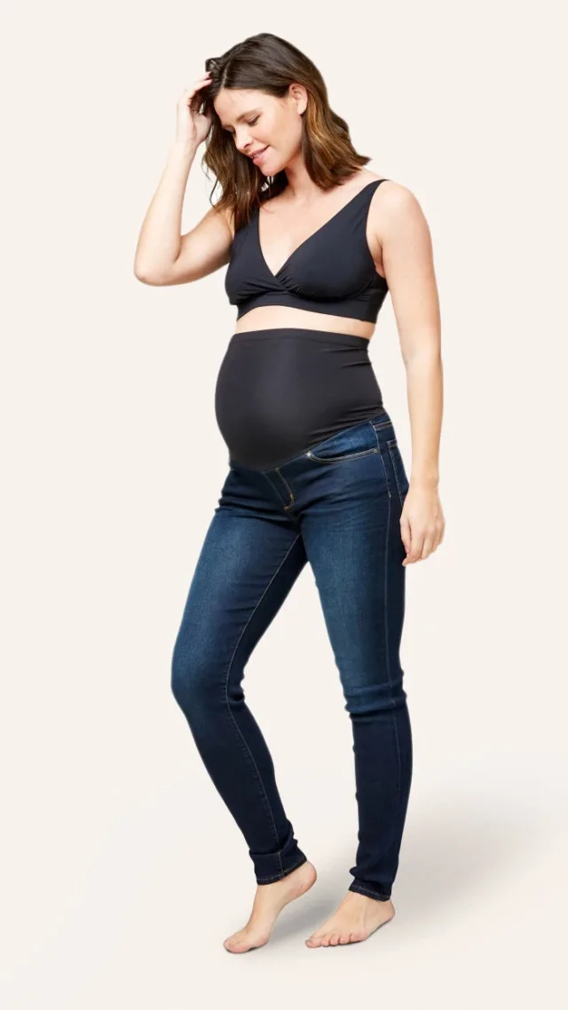 Soho Skinny Over The Belly Maternity Jean