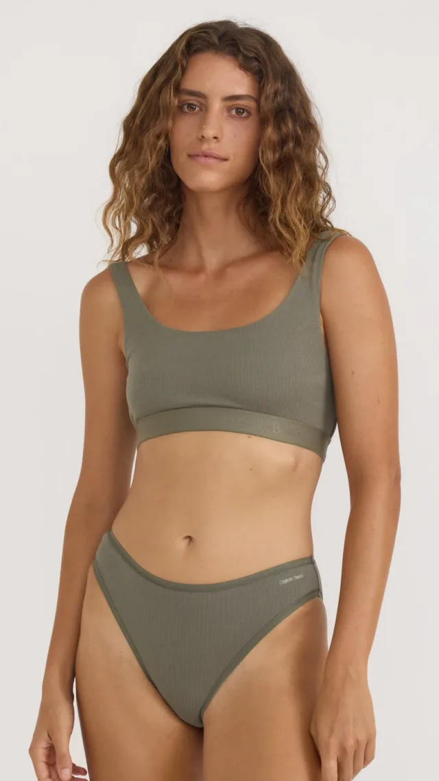 Core Rib Tank Bralette