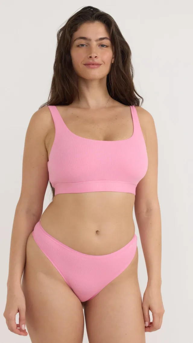 Core Rib Tank Bralette