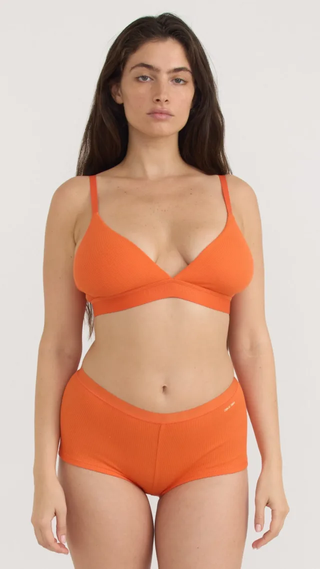 Core Rib Triangle Bralette