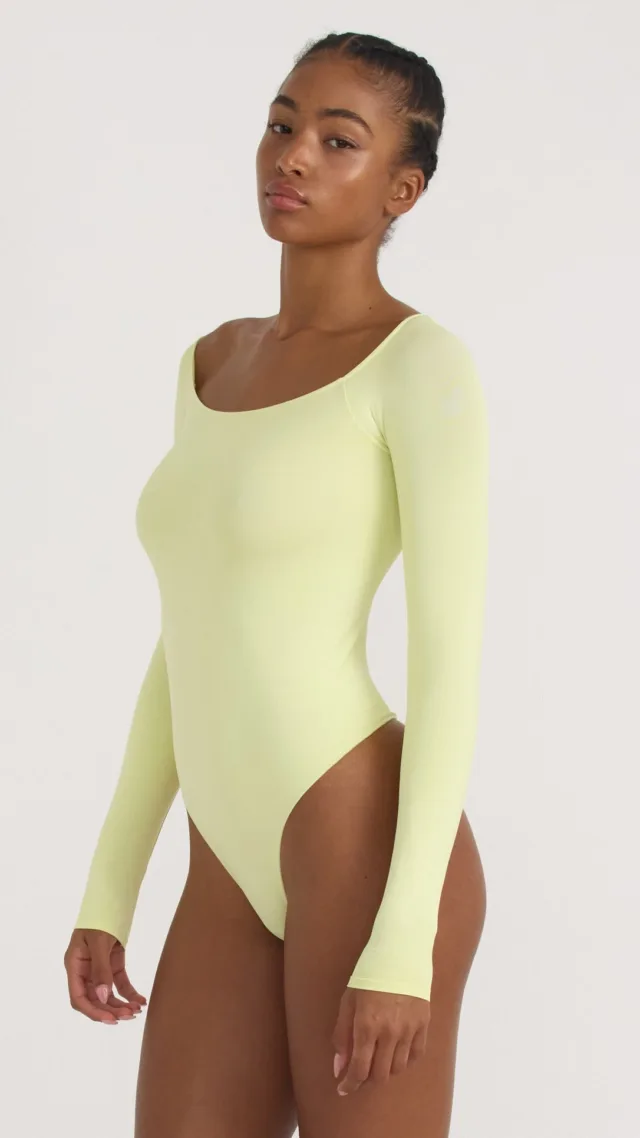 Smooth Off-Shoulder Bodysuit