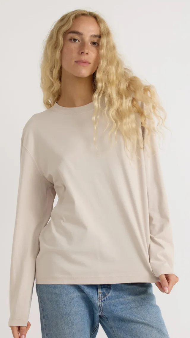 True Heavy Boxy Long Sleeve Tee