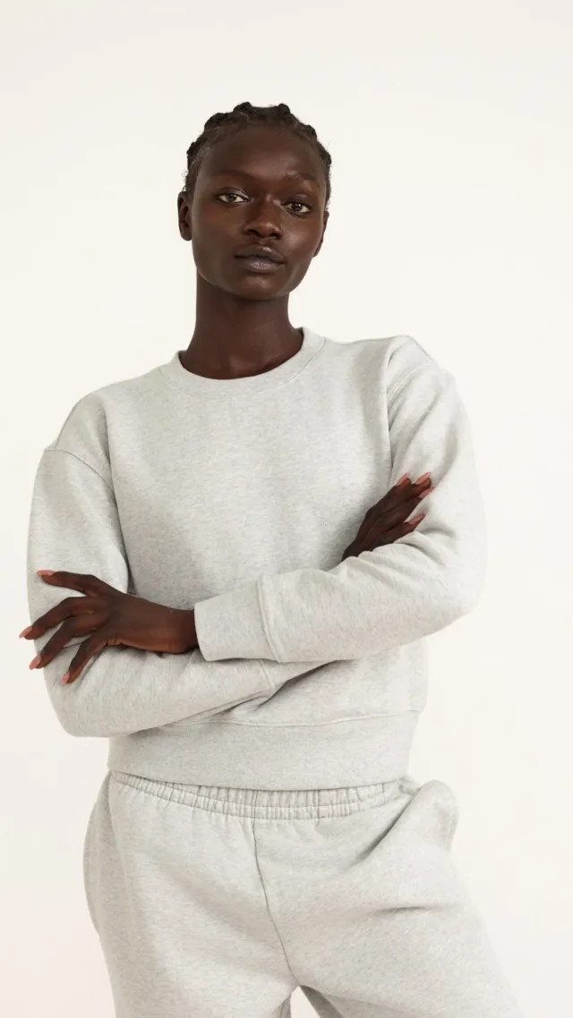 Weekend Boxy Crewneck Sweatshirt