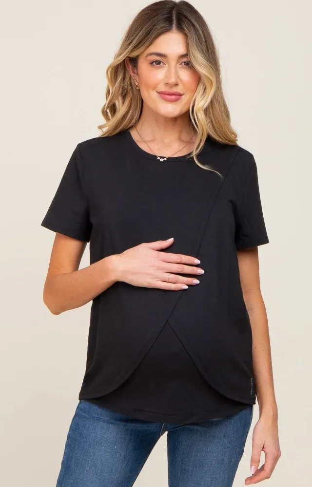 Black Bravado Designs Short Sleeve Nursing Top