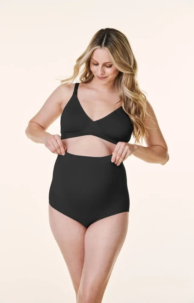 Black Bravado High Waist Maternity Underwear