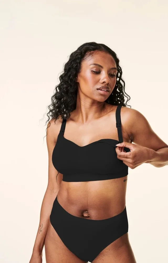 Bravado Black Intrigue Balconette Maternity & Nursing Bra