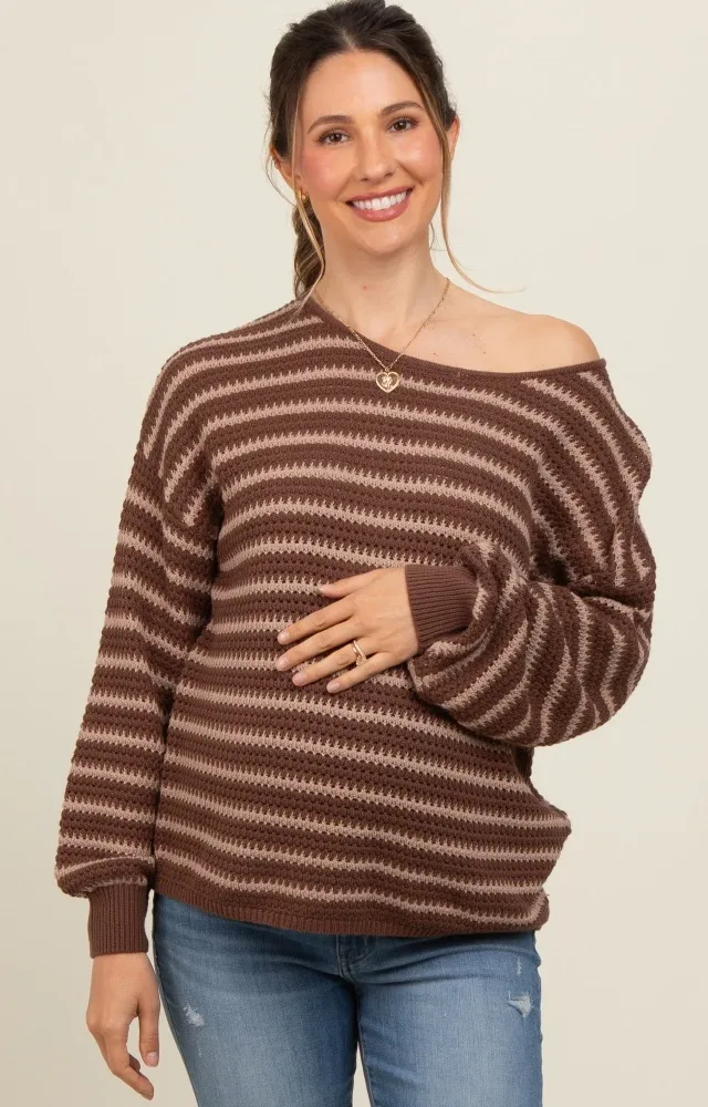 Shop Brown Maternity Sweaters Hoodies Compare 214 Pregnancy Postpartum Sweaters Hoodies Page 5 of 6