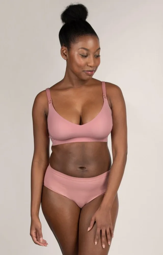 Mauve Bravado Enrich Nursing Bra