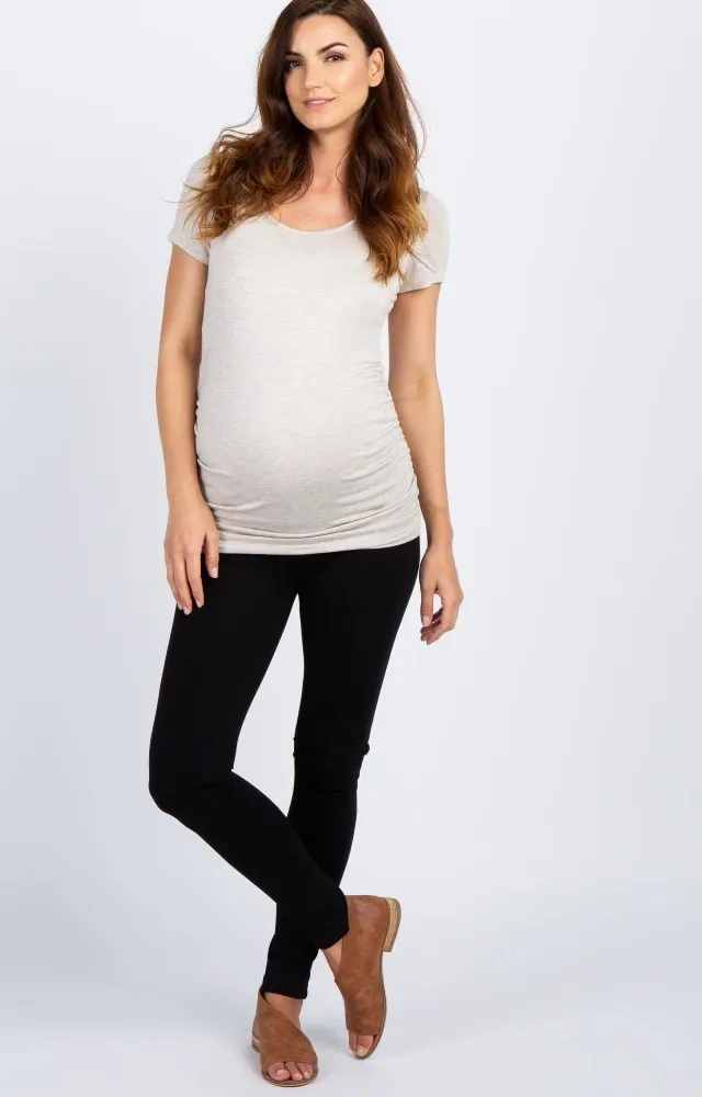 Pinkblush Black Basic Maternity Jeggings