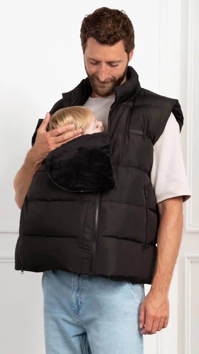 Christian | Men’S Vest With Babywearing Pouch