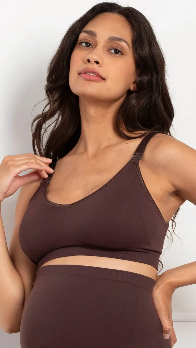 Samra | Seamless Padded Maternity-To-Nursing Bra