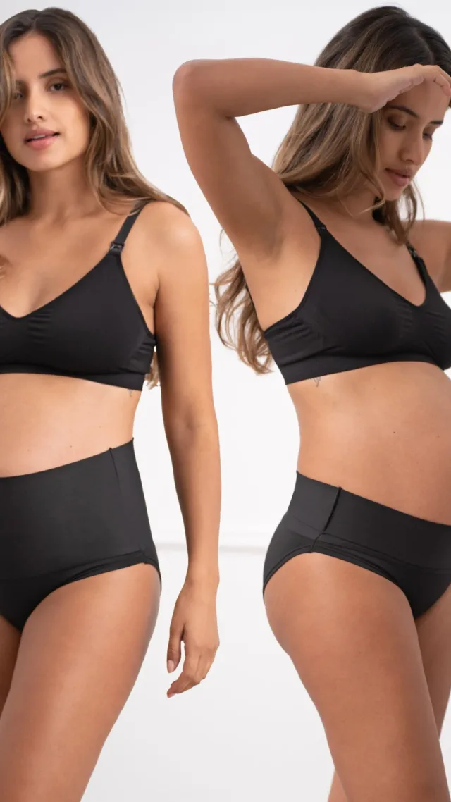 Zahra | Twin Pack Fold Down Maternity Briefs