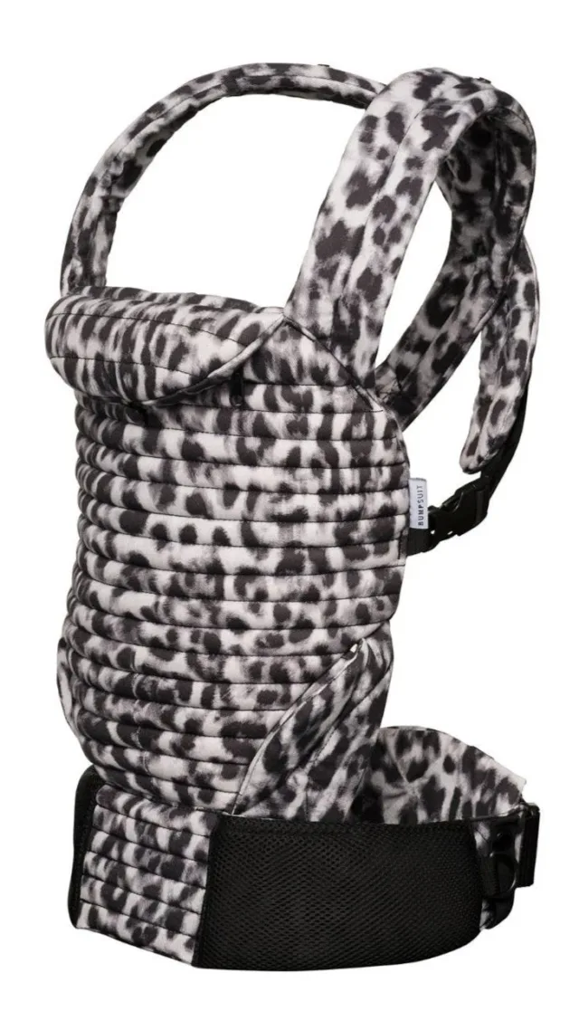 The Armadillo Baby Carrier - Monochrome Leopard