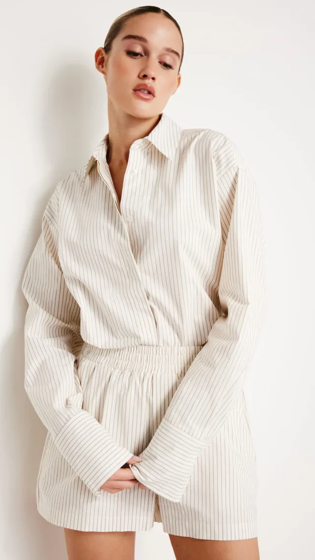 Oversized Poplin Shirt