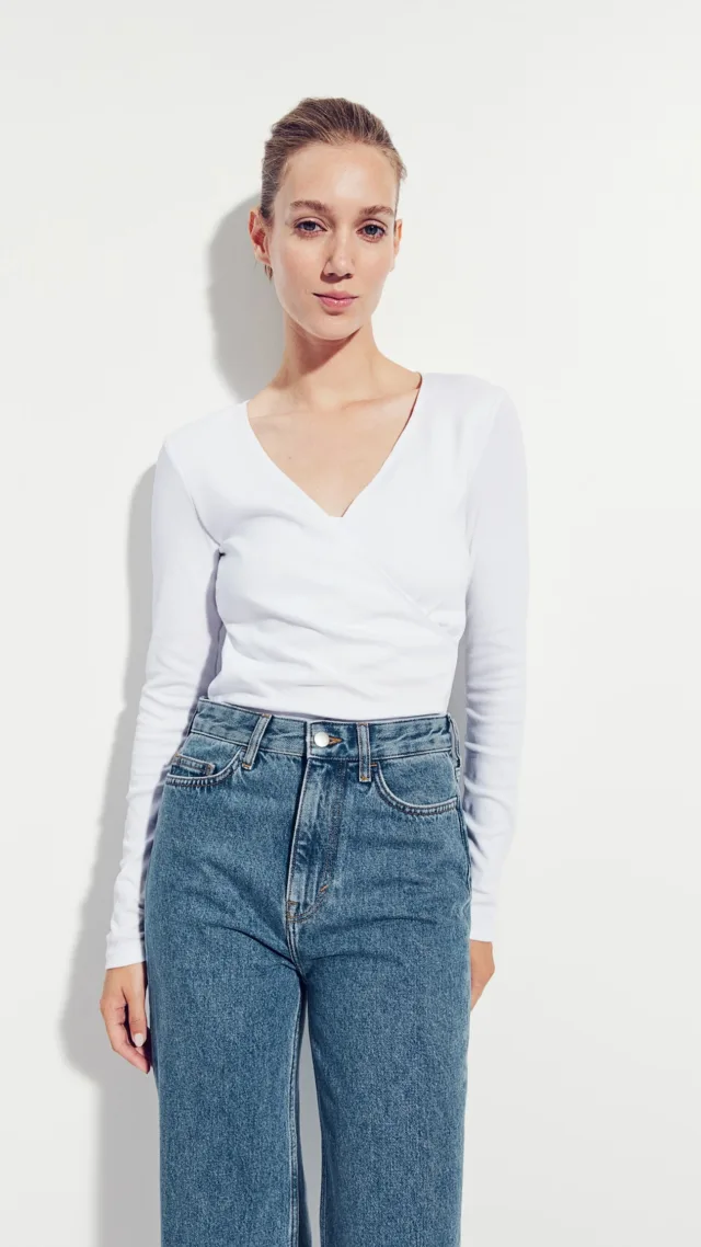 Mama Ribbed Nursing Top