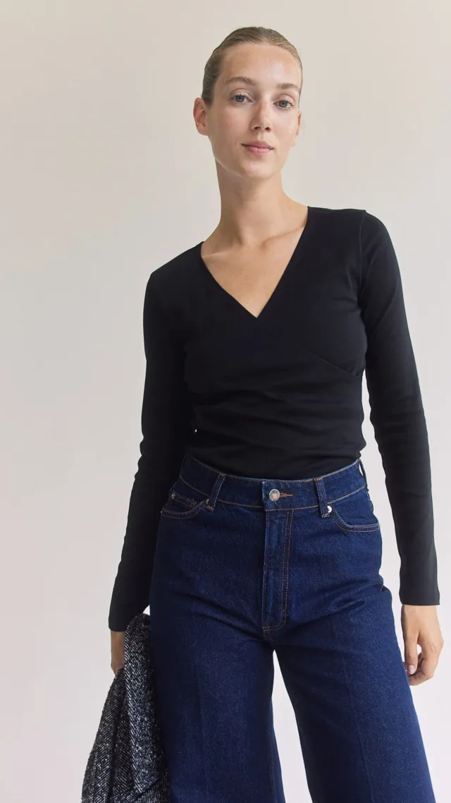 Mama Ribbed Nursing Top