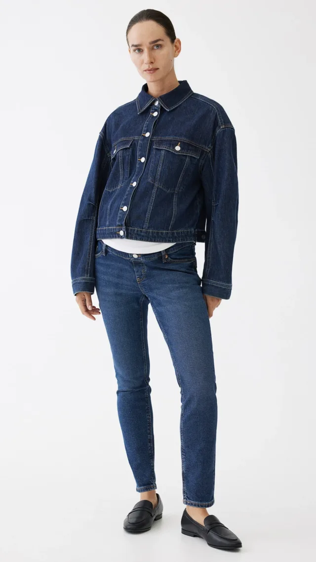 Mama Slim Ankle Jeans