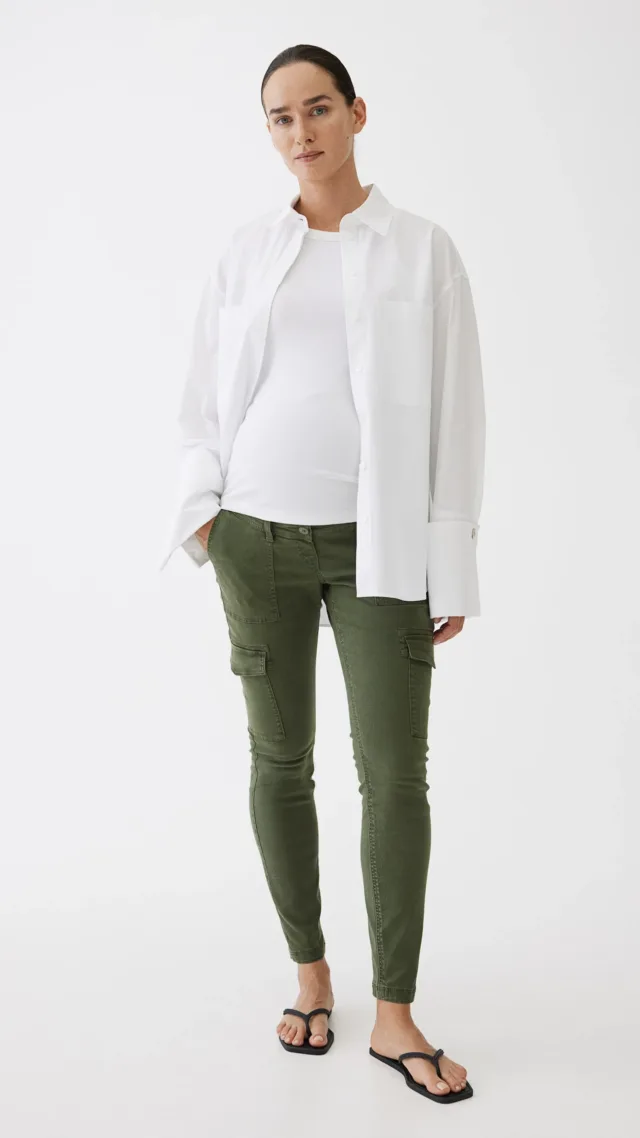 Mama Slim Cargo Pants