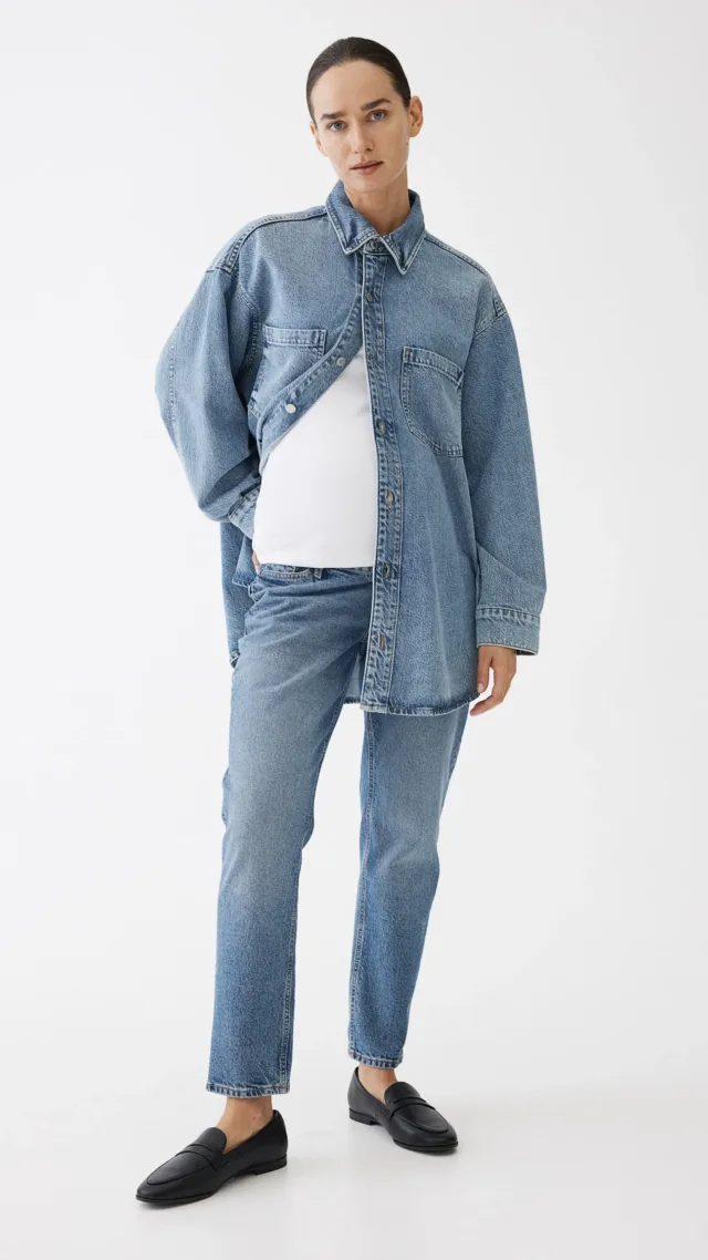 Mama Slim Mom Ankle Jeans