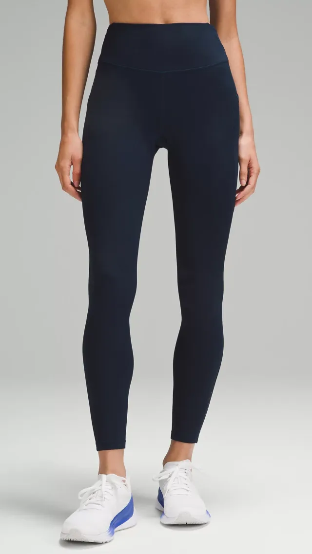 Fast And Free High-Rise Thermal Tight 28"  Pockets