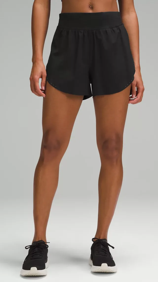 Fast And Free Reflective High-Rise Classic-Fit Short 3"