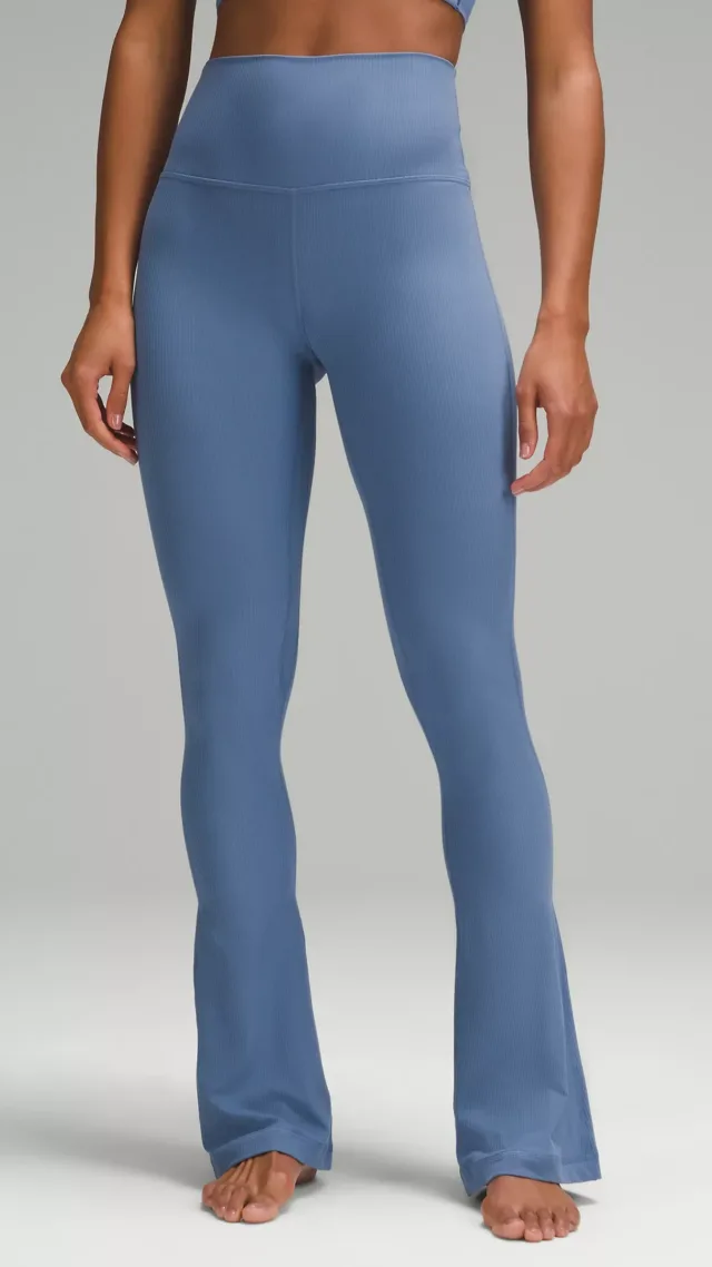 Lululemon Align™ High-Rise Ribbed Mini-Flare Pant  Regular