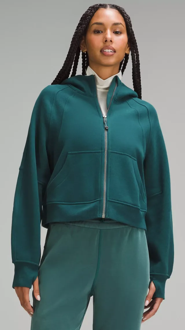 Scuba Oversized Full-Zip Hoodie