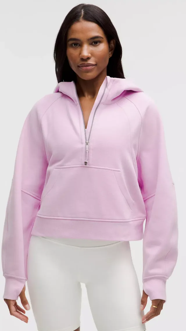 Scuba Oversized Half-Zip Hoodie