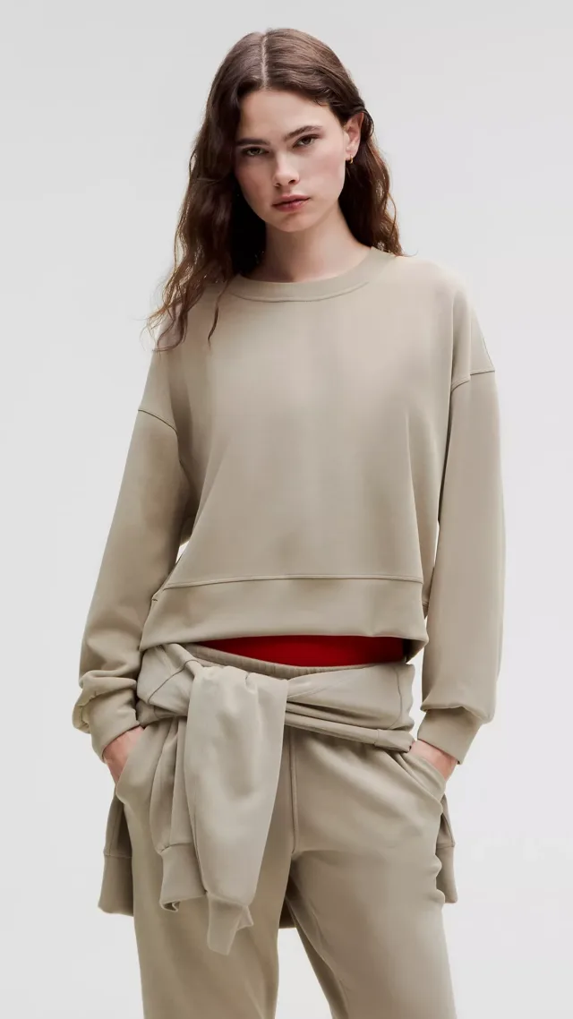 Softstreme Perfectly Oversized Cropped Crew