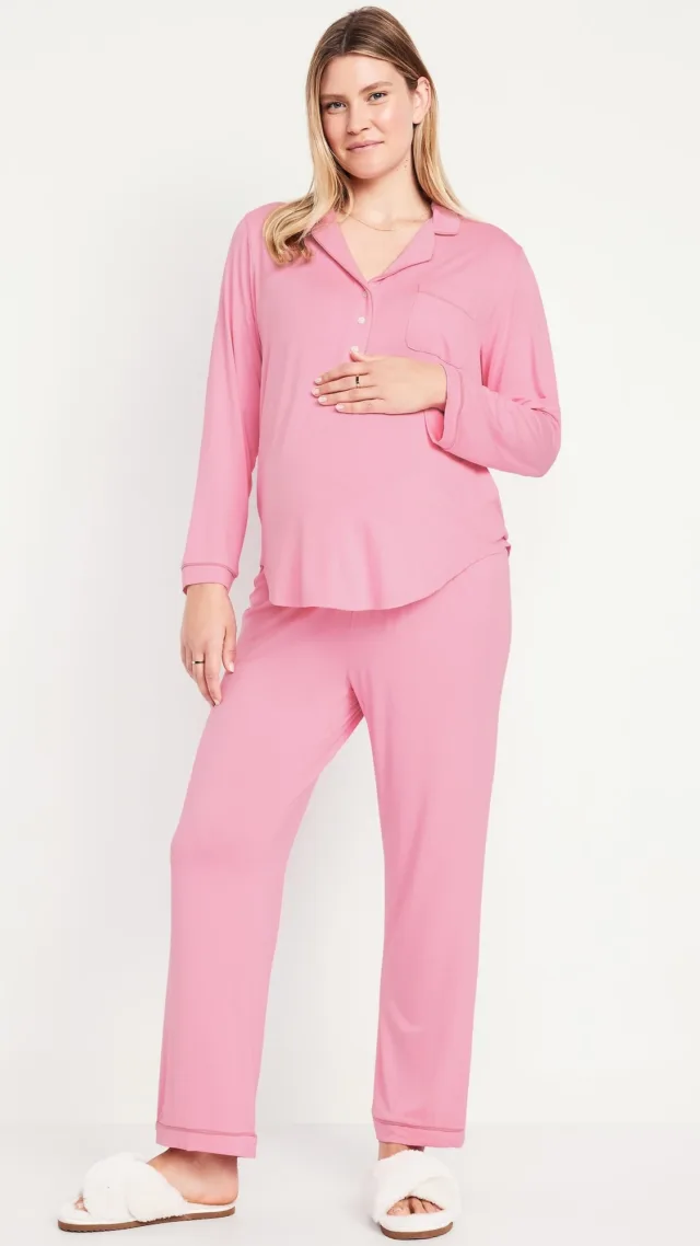 Maternity Classic Pajama Set