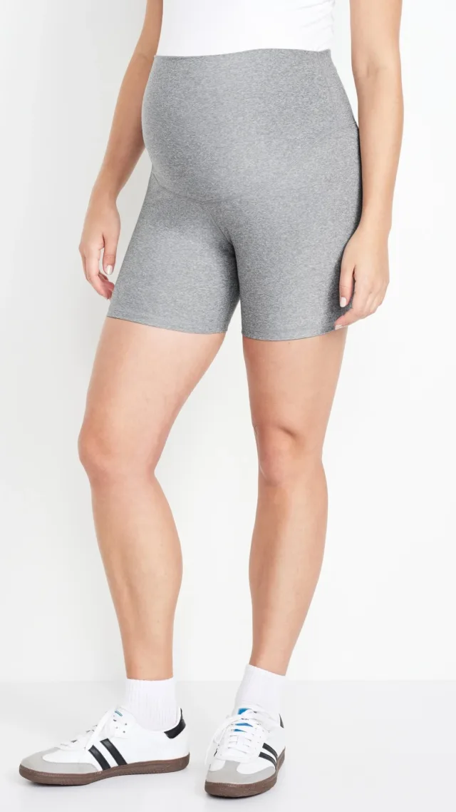 Maternity Cloud+ Bike Short -- 6-Inch Inseam