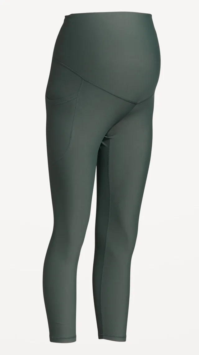 Maternity Full-Panel Powersoft 7/8 Leggings