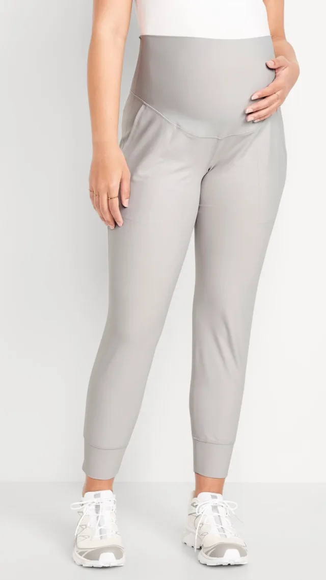 Maternity Full-Panel Powersoft Jogger