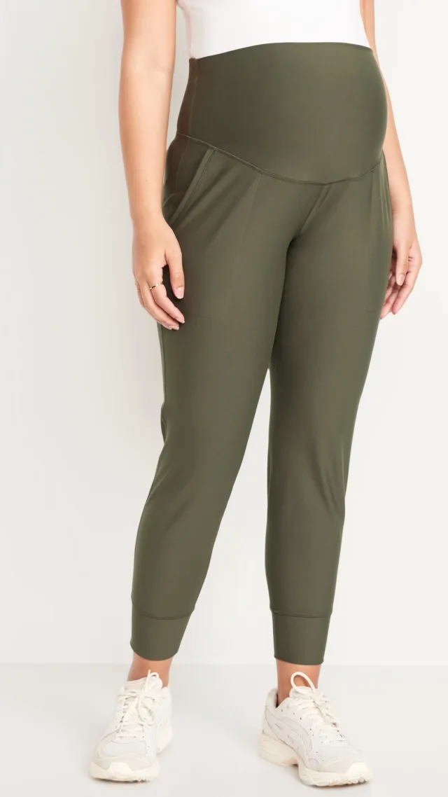 Maternity Full-Panel Powersoft Jogger