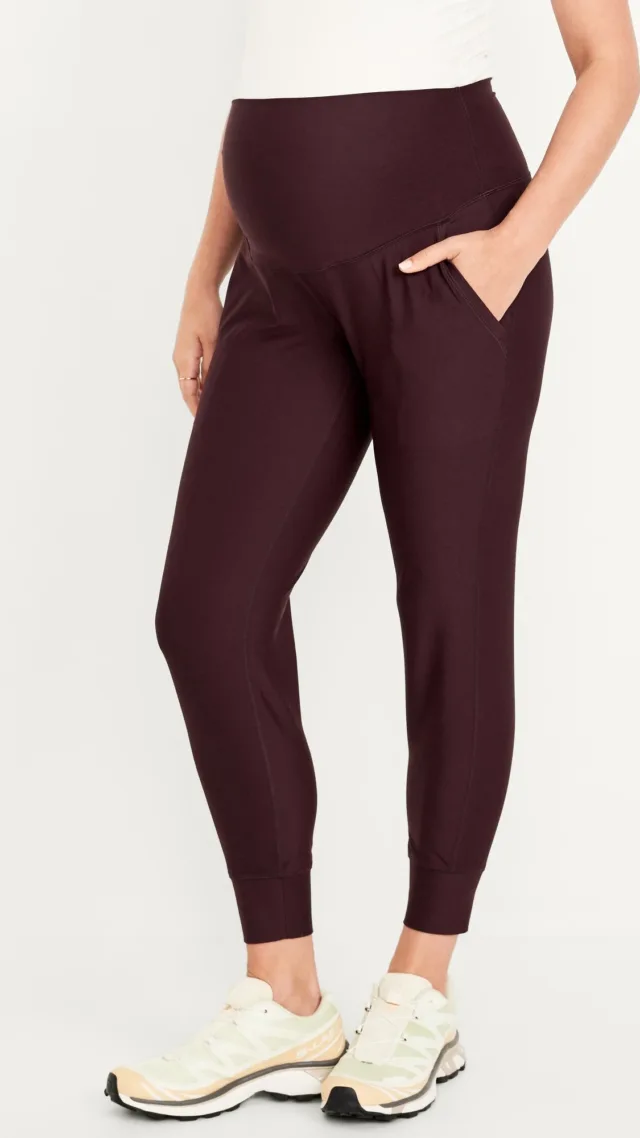 Maternity Full-Panel Powersoft Jogger