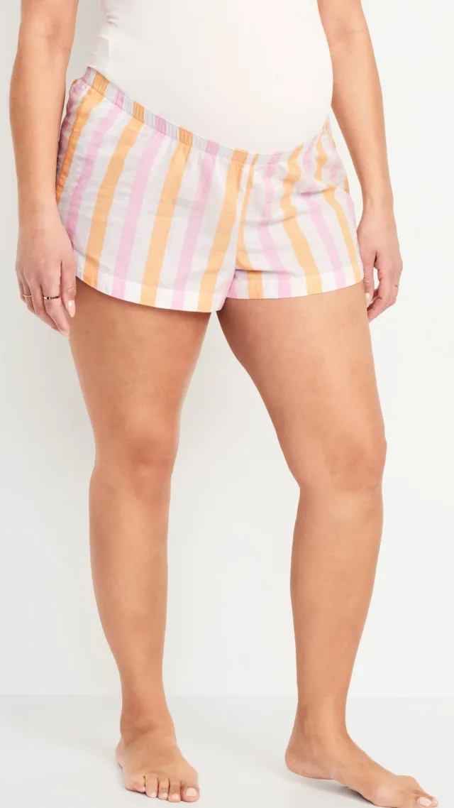 Maternity Pajama Shorts -- 2-Inch Inseam