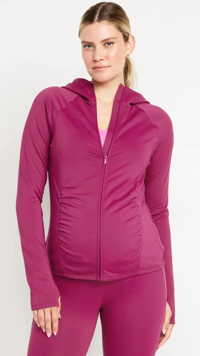 Maternity Powersoft Coze Edition Zip Jacket