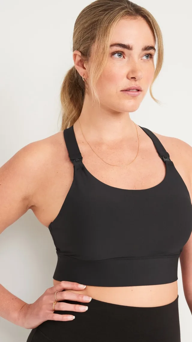 Maternity Powersoft Nursing Sports Bra